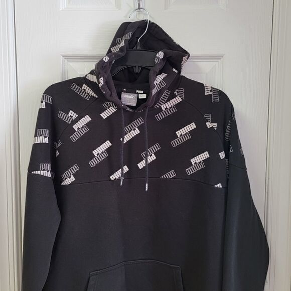 Puma Fleece Hoodie M   - Picture 3 of 8